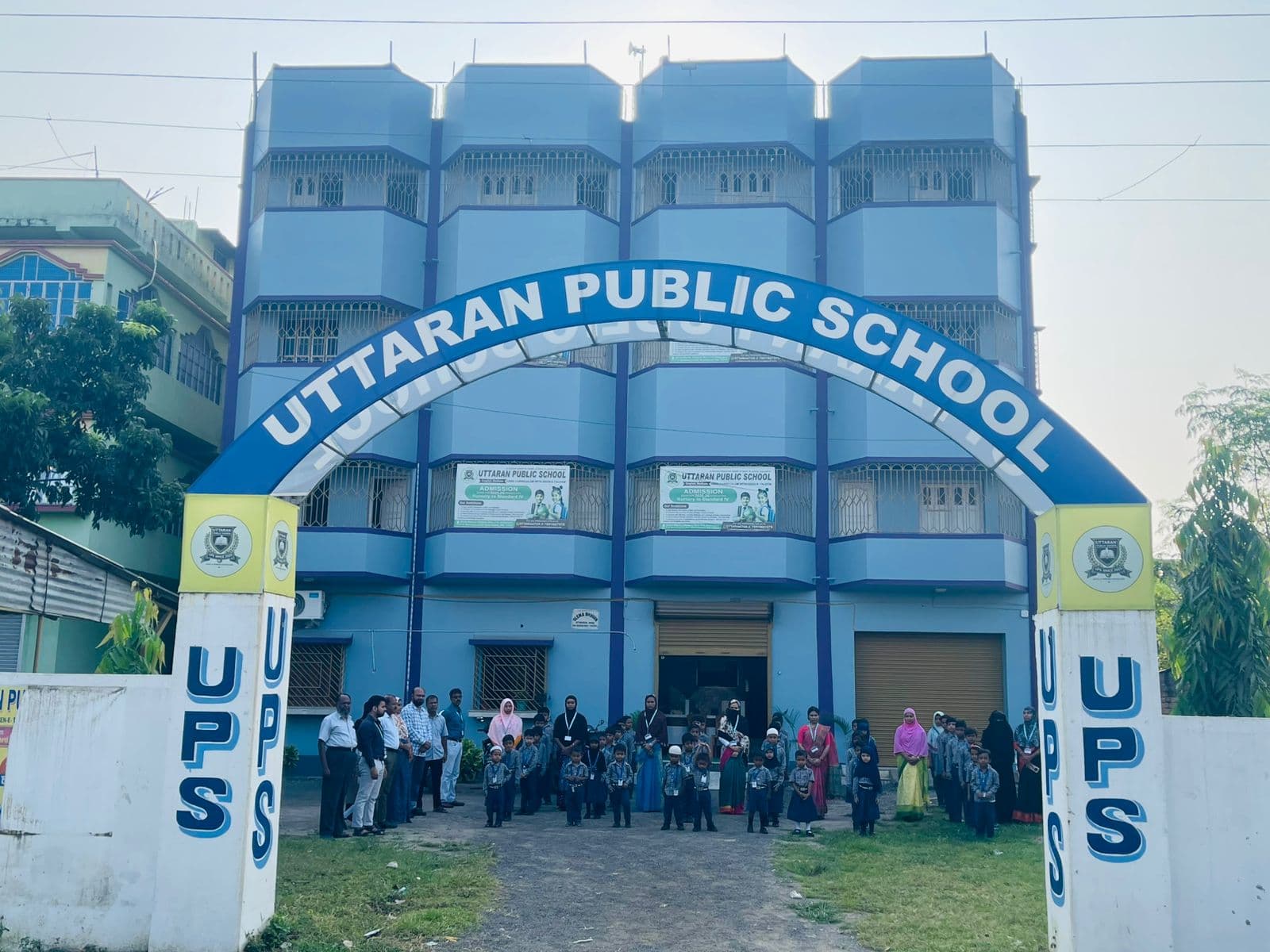 Students at Uttaran Public School